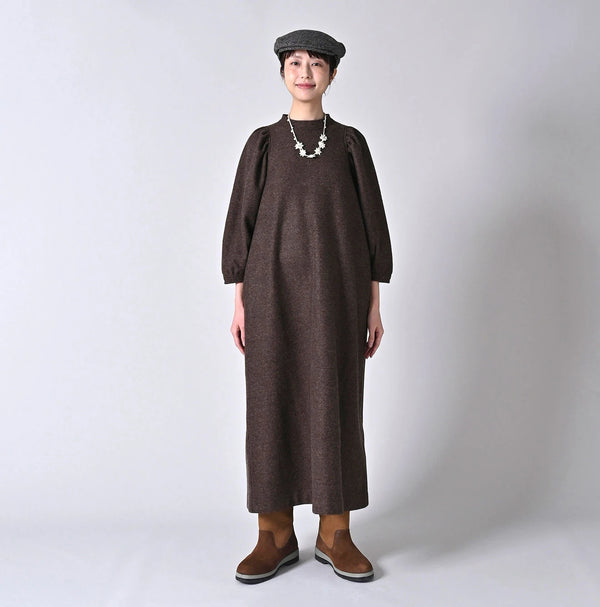 45R Jersey Flannel Dress