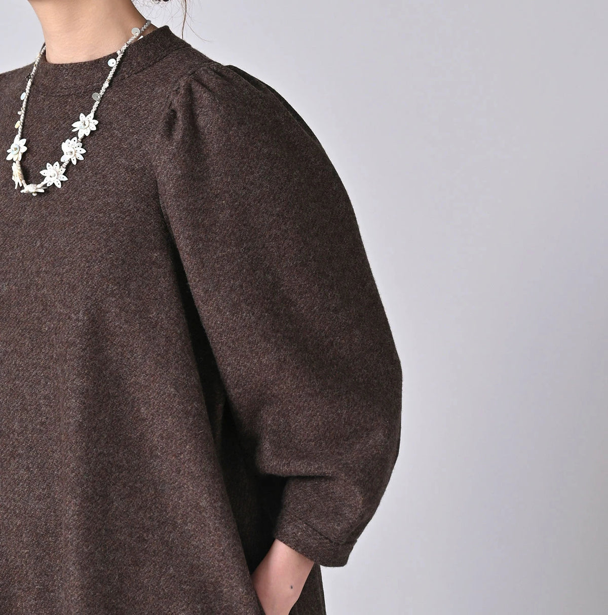 45R Jersey Flannel Dress - Image 7