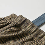 45R Indigo Flannel Apron Jumper Skirt