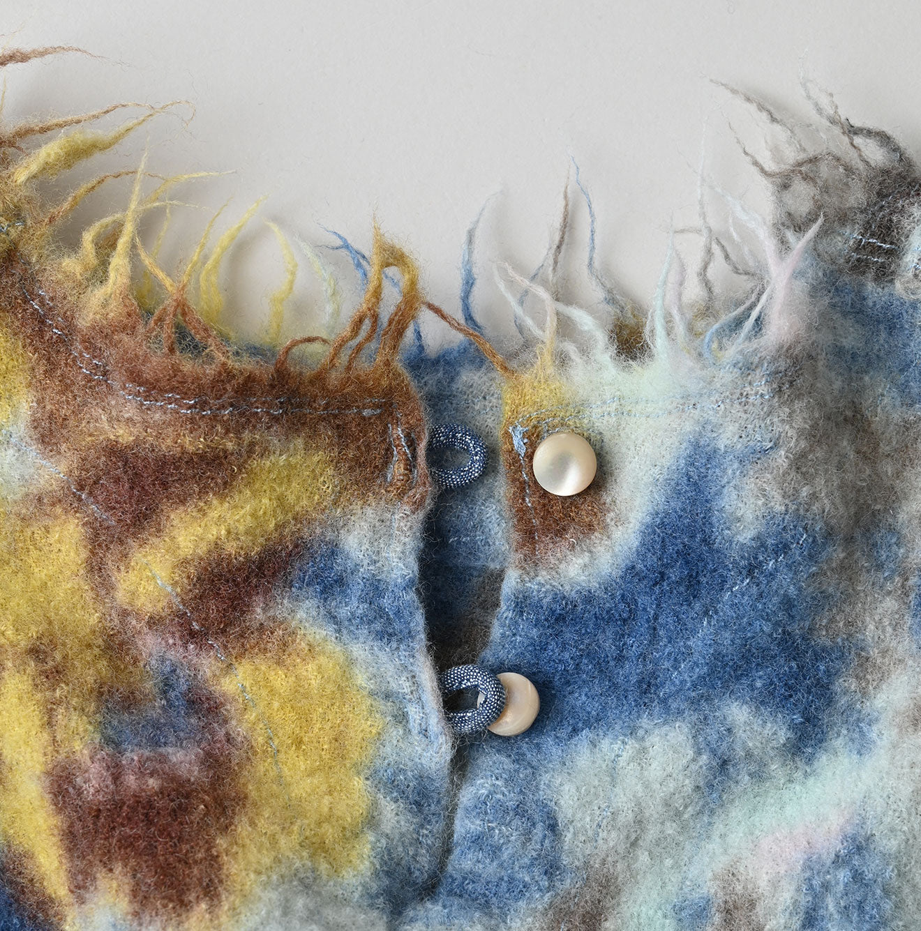 45R Felted Jardin Dress