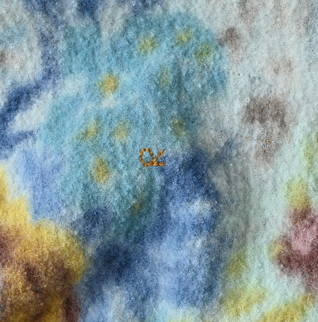 45R Felted Jardin Dress