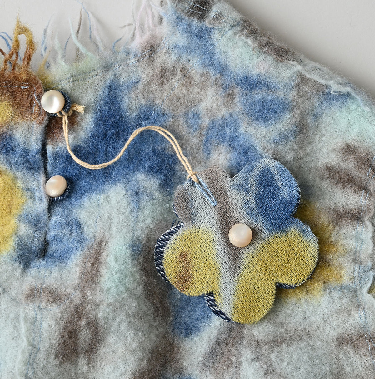 45R Felted Jardin Dress