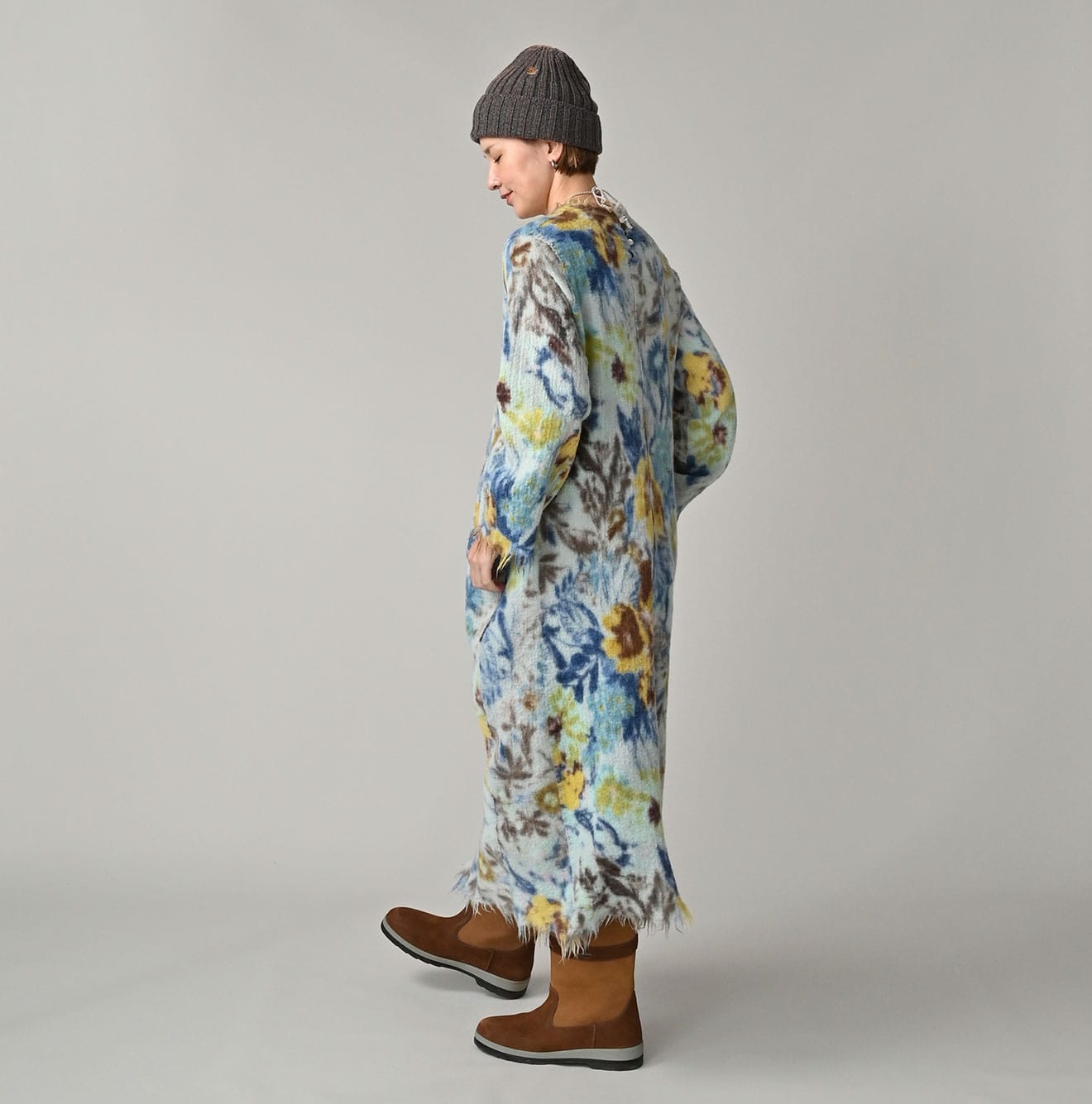 45R Felted Jardin Dress