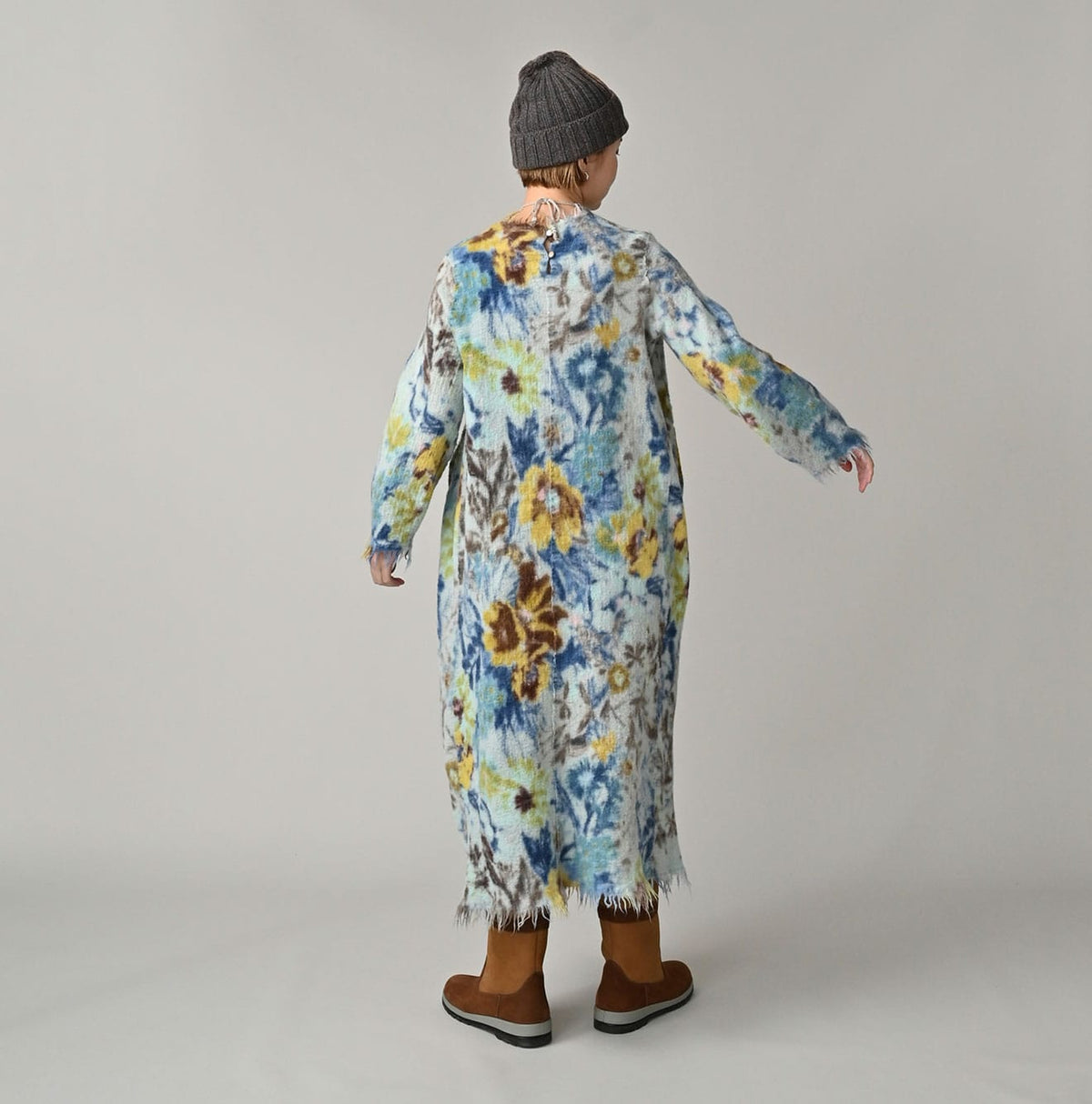 45R Felted Jardin Dress