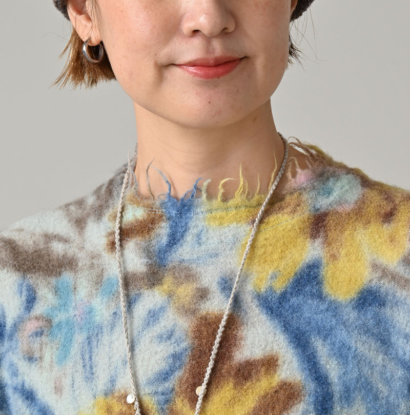 45R Felted Jardin Dress