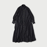 45R 45 Petit Denim Tuck Shirt Dress Nou