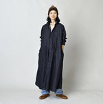 45R 45 Petit Denim Tuck Shirt Dress Nou