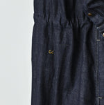 45R 45 Petit Denim Tuck Shirt Dress Nou