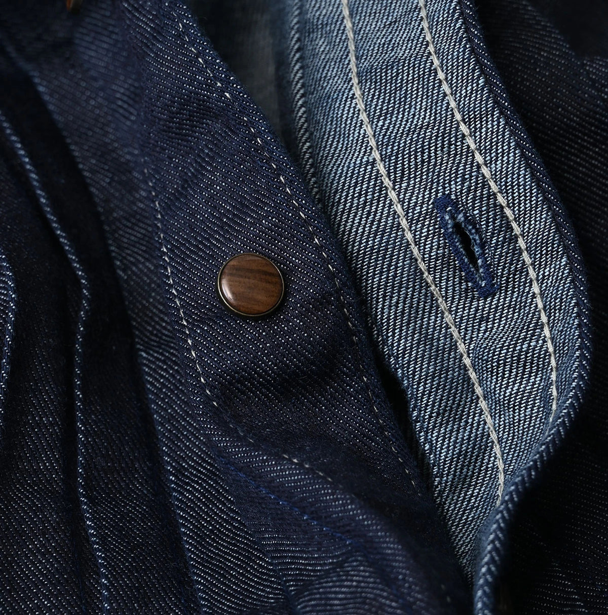 45R 45 Petit Denim Tuck Shirt Dress Nou