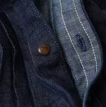 45R 45 Petit Denim Tuck Shirt Dress Nou