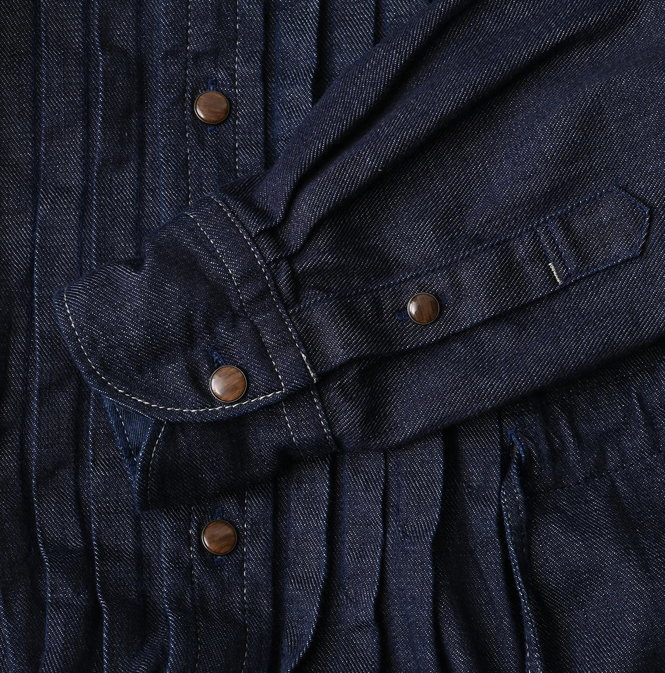 45 Petit Denim Tuck Shirt Dress Nou | 45R Official Online Store