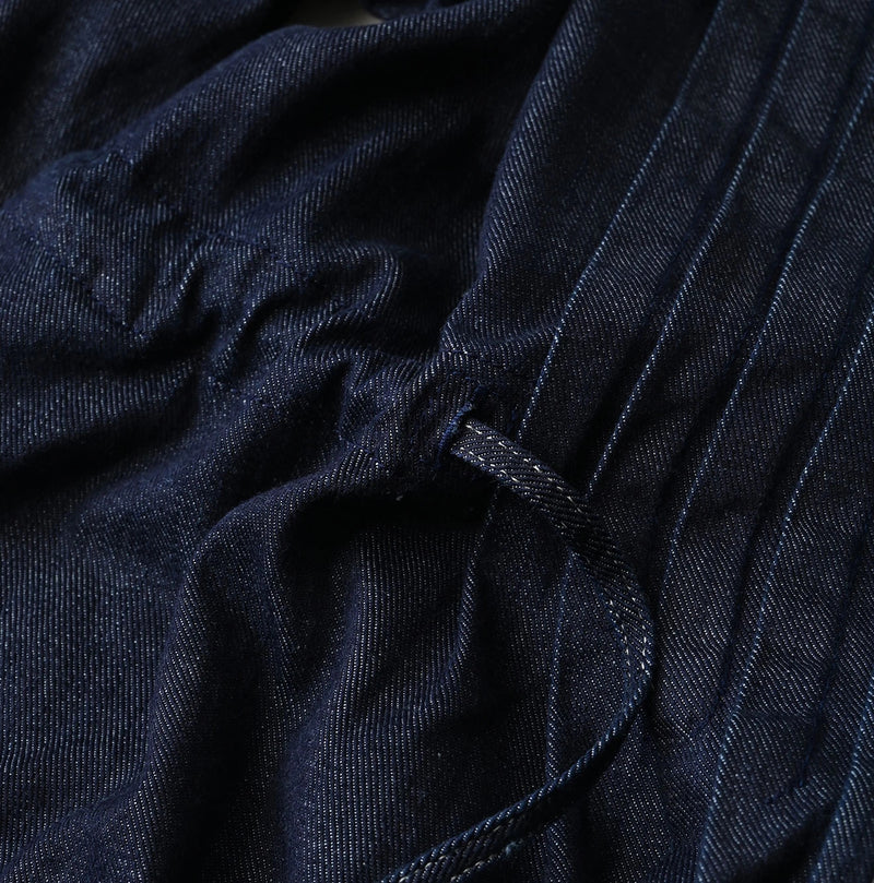 45R 45 Petit Denim Tuck Shirt Dress Nou - Image 20