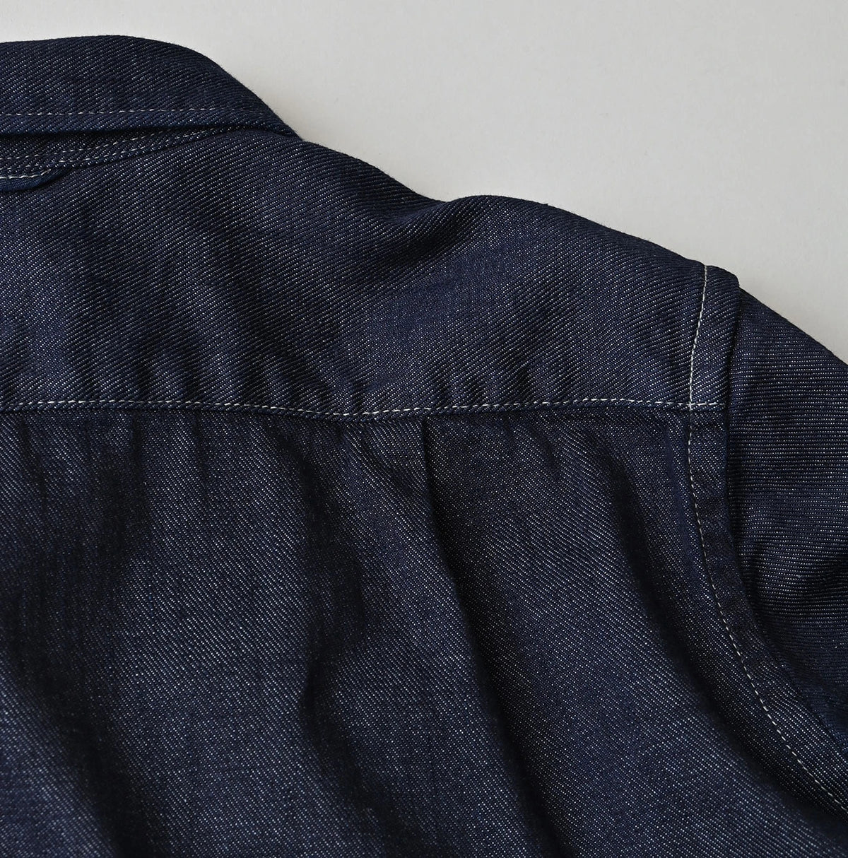 45R 45 Petit Denim Tuck Shirt Dress Nou