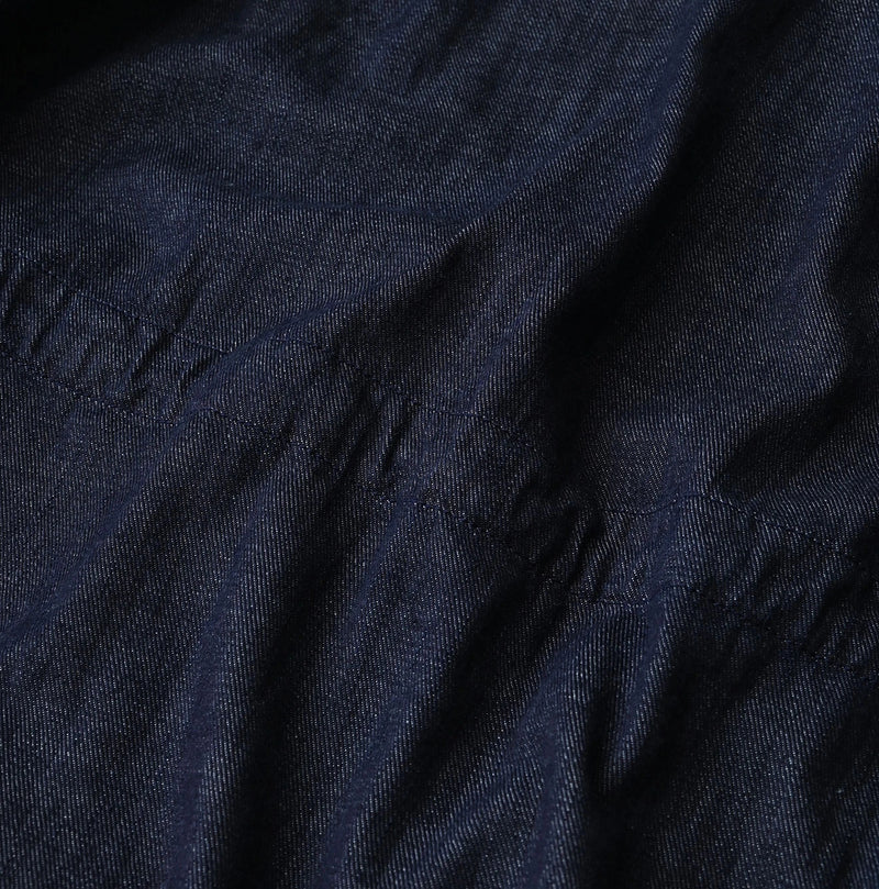 45R 45 Petit Denim Tuck Shirt Dress Nou - Image 23