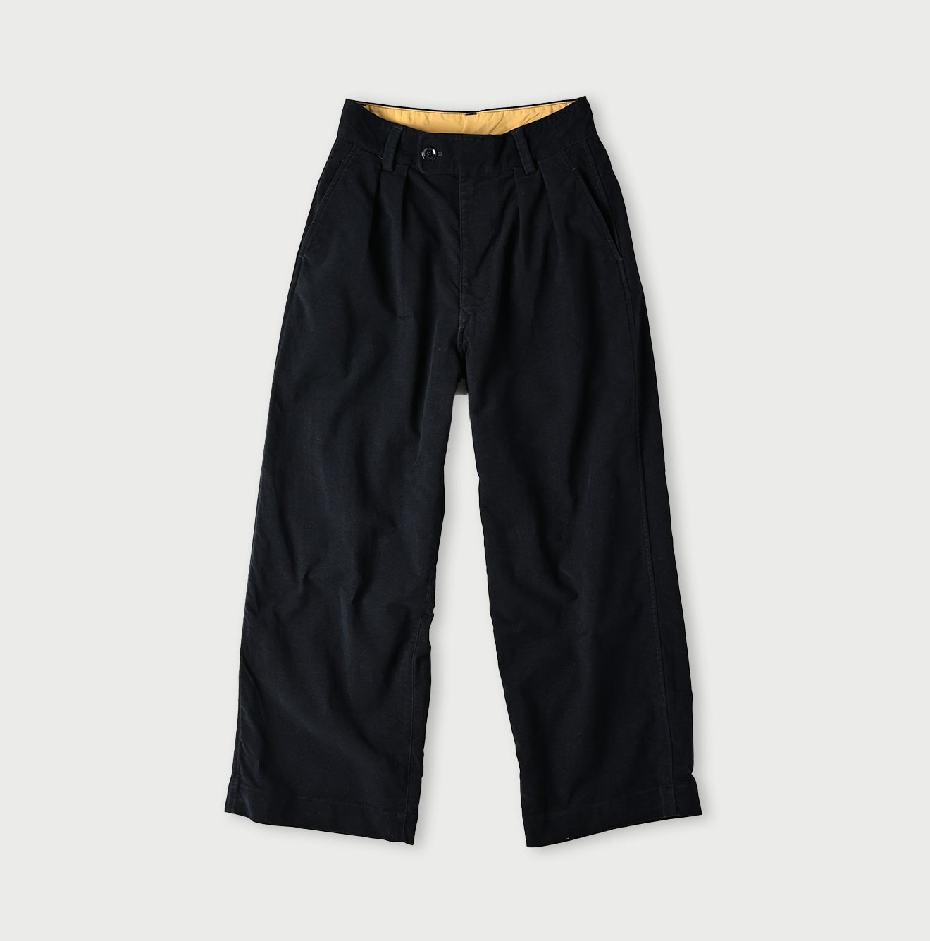 45R Mole Serge Stretch Charlotte Baggy Pants - Image 2