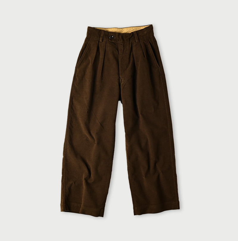 45R Mole Serge Stretch Charlotte Baggy Pants - Image 3