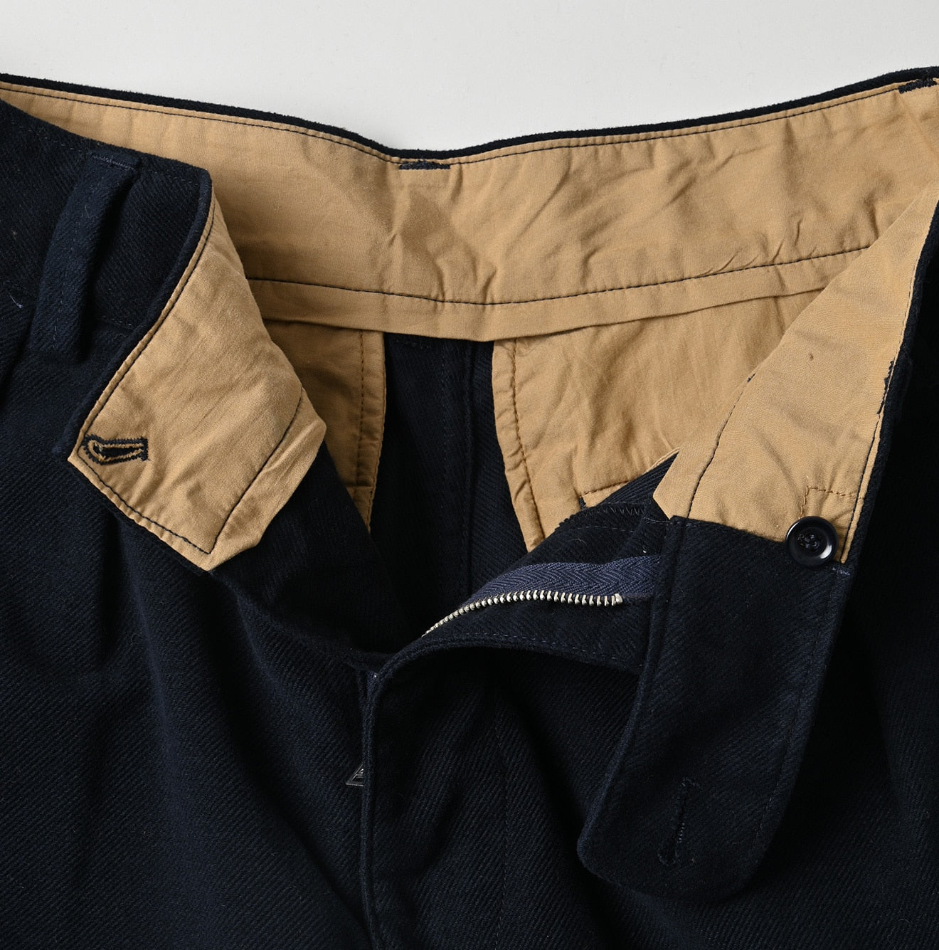 45R Mole Serge Stretch Charlotte Baggy Pants - Image 15