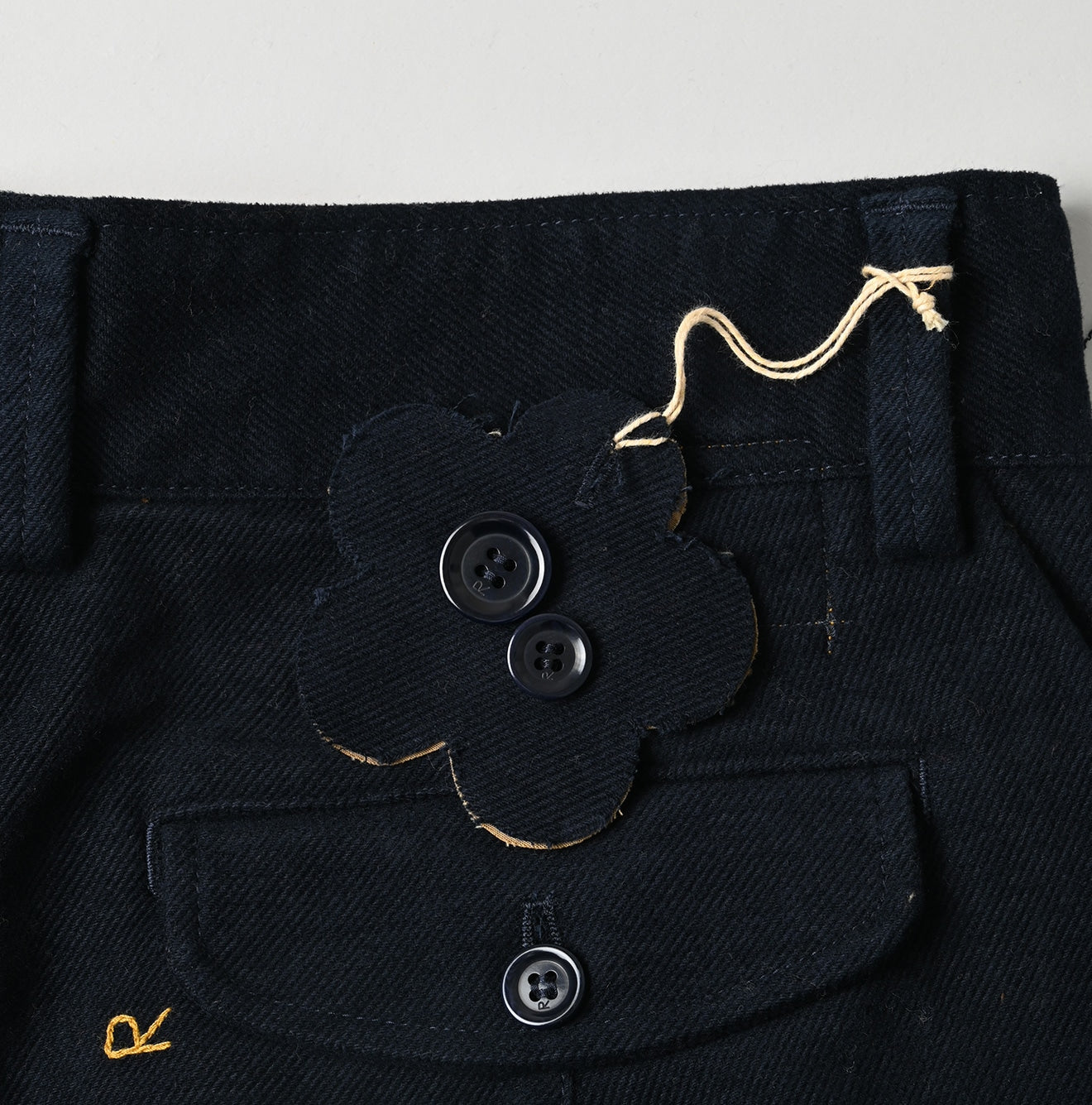 45R Mole Serge Stretch Charlotte Baggy Pants