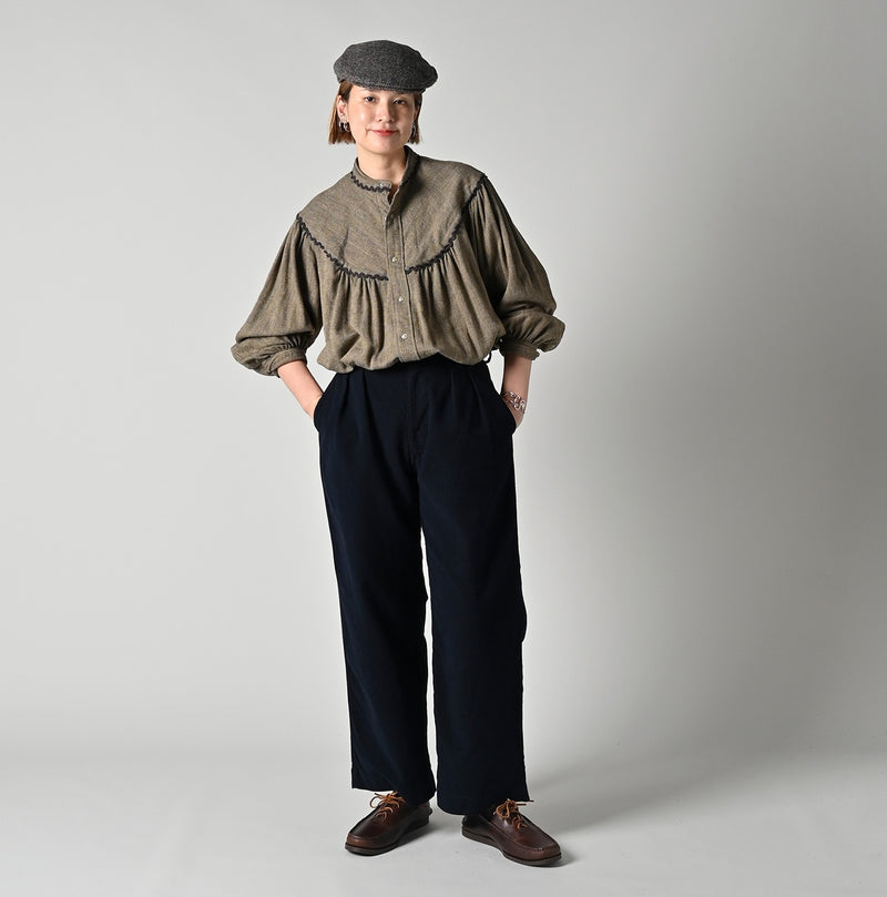 45R Mole Serge Stretch Charlotte Baggy Pants