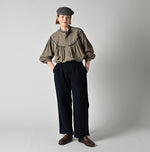 45R Mole Serge Stretch Charlotte Baggy Pants