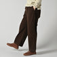 45R Mole Serge Stretch Charlotte Baggy Pants