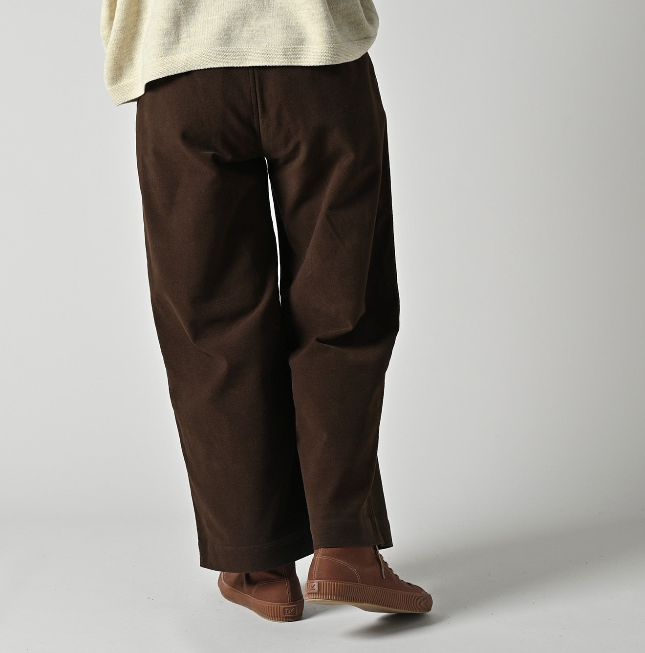 45R Mole Serge Stretch Charlotte Baggy Pants