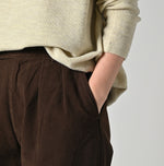 45R Mole Serge Stretch Charlotte Baggy Pants