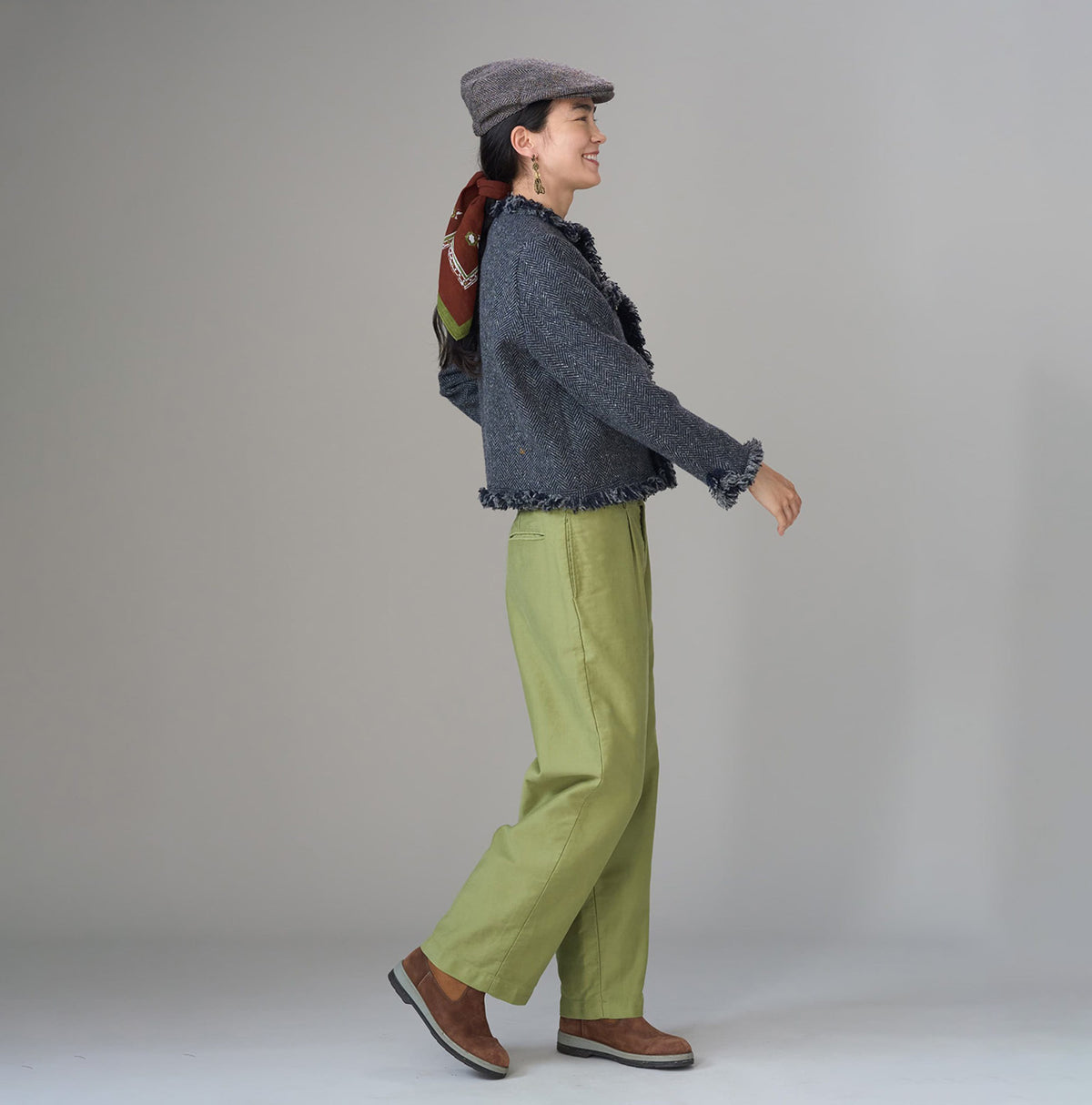 Moleskin Lucy Baggy Pants - Image 4