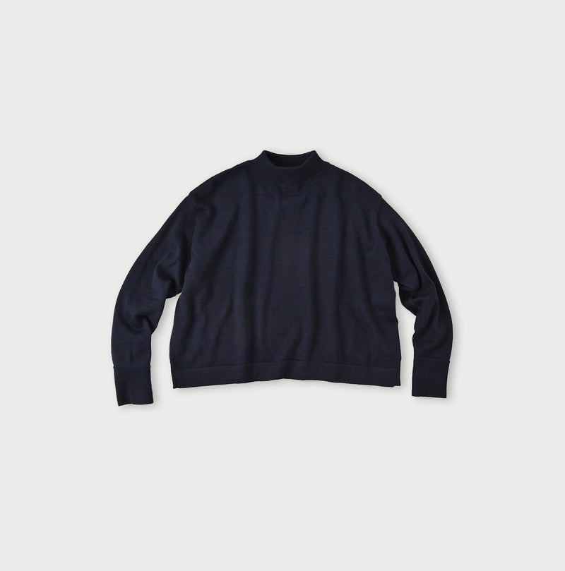 US Wool Knit-sewn Yockneck