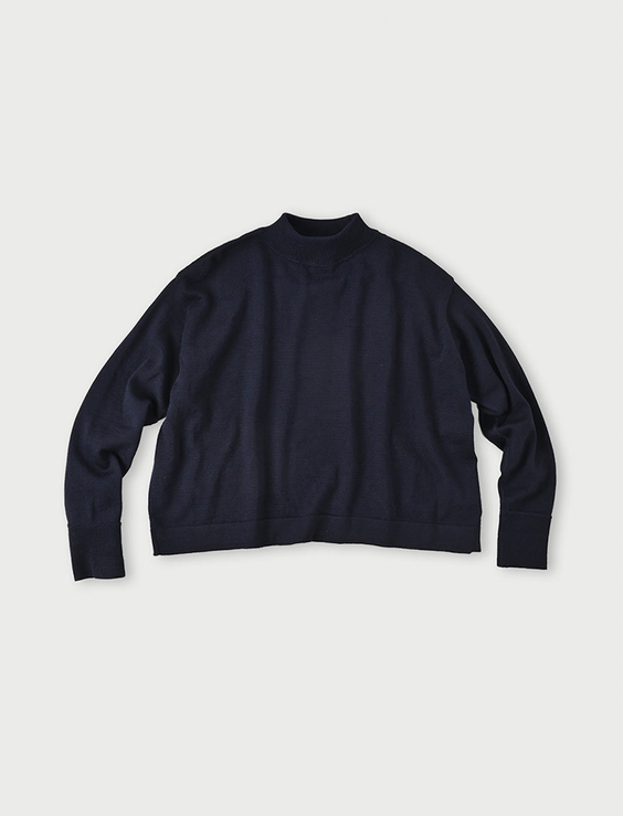 US Wool Knit-sewn Yockneck