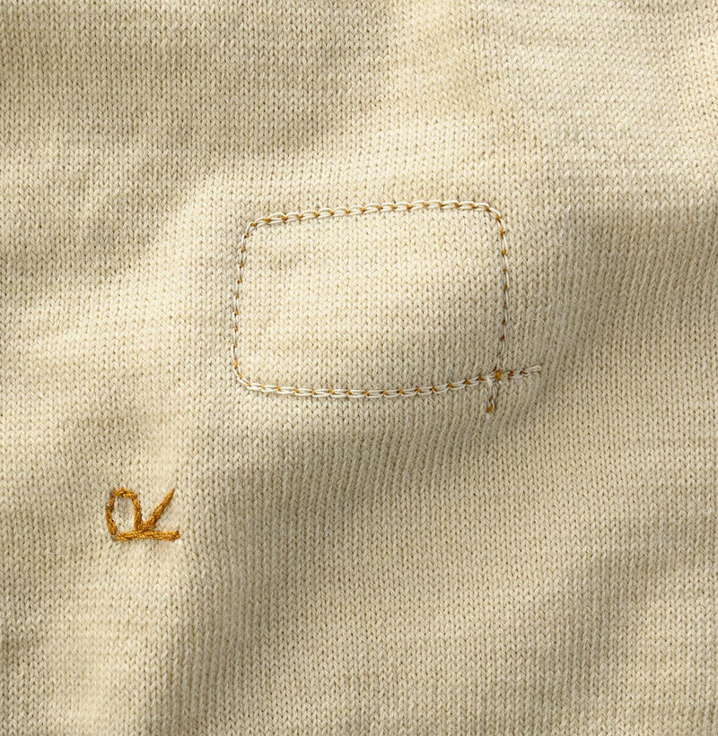US Wool Knit-sewn Yockneck
