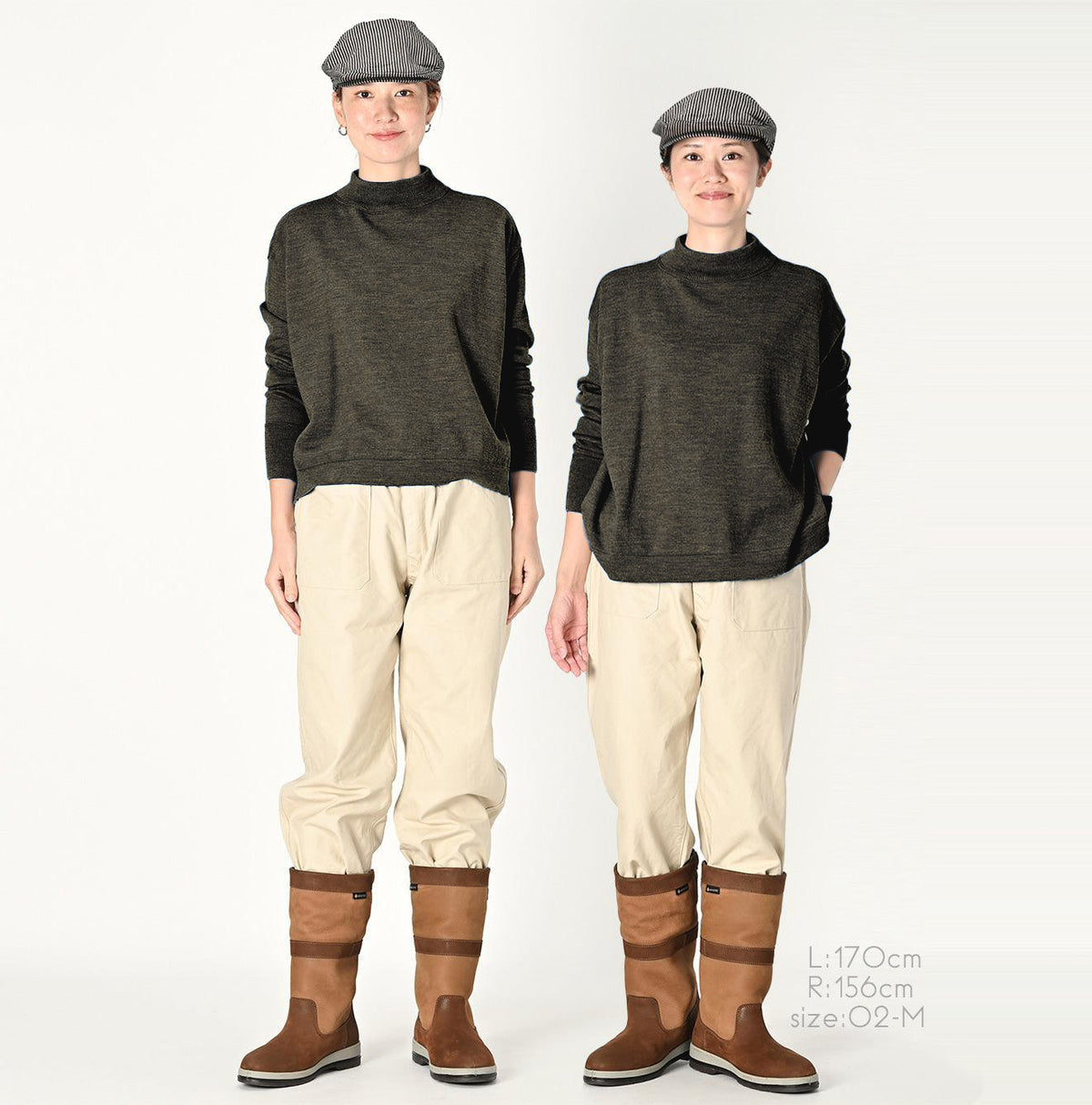 US Wool Knit-sewn Yockneck