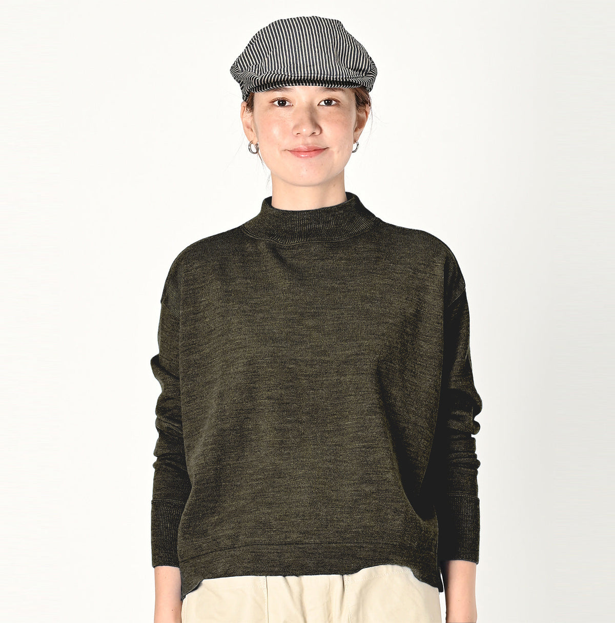 US Wool Knit-sewn Yockneck