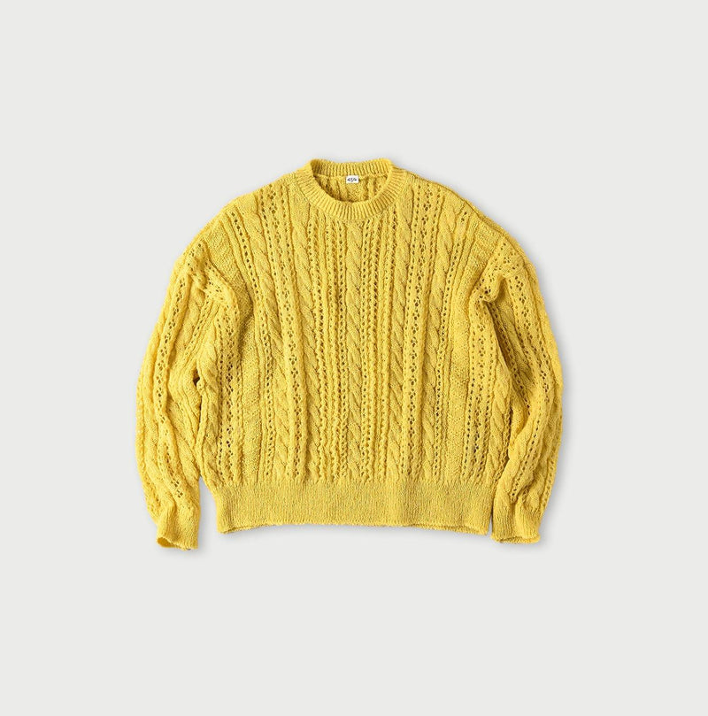 Shetland Cable Lace Sweater - 45R by 45rpm studio - Image 1