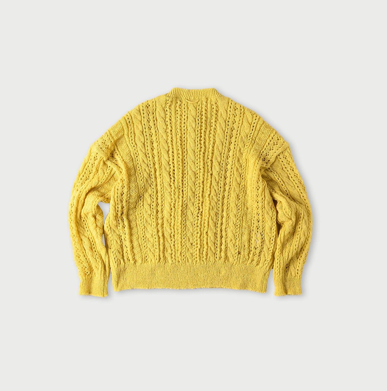 Shetland Cable Lace Sweater - 45R by 45rpm studio - Image 8