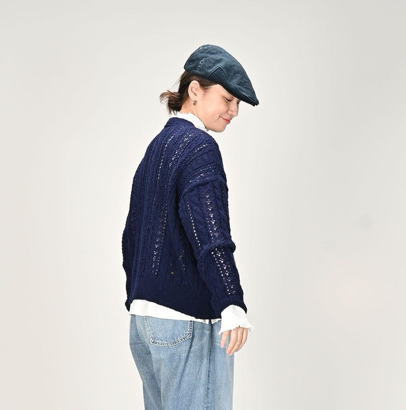 Shetland Cable Lace Sweater - 45R by 45rpm studio - Image 4
