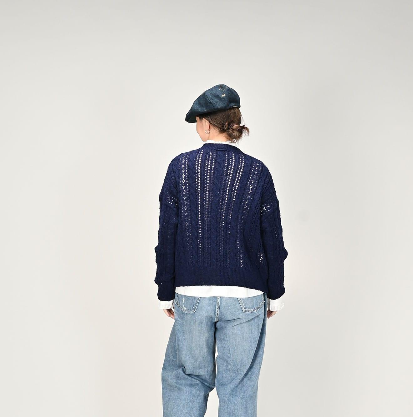 Shetland Cable Lace Sweater - 45R by 45rpm studio - Image 5