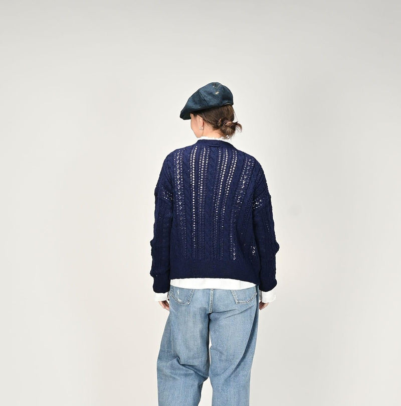 Shetland Cable Lace Sweater - 45R by 45rpm studio - Image 5