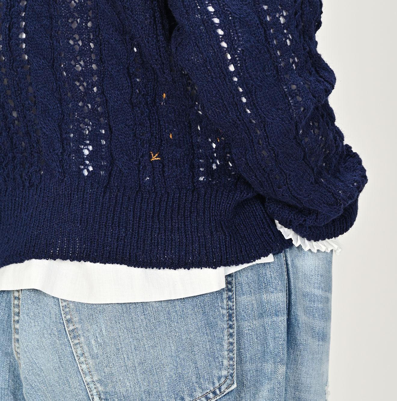 Shetland Cable Lace Sweater - 45R by 45rpm studio - Image 7