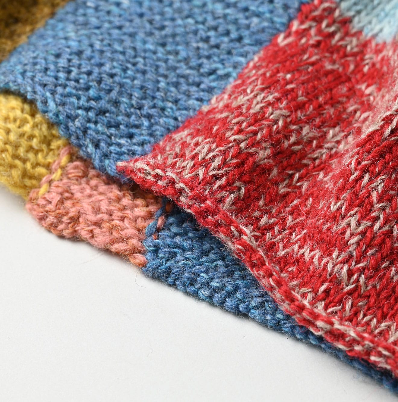 45R Tamatebako Patchwork Tunic Sweater