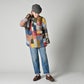45R Tamatebako Patchwork Tunic Sweater