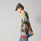 45R Tamatebako Patchwork Tunic Sweater