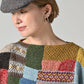 45R Tamatebako Patchwork Tunic Sweater
