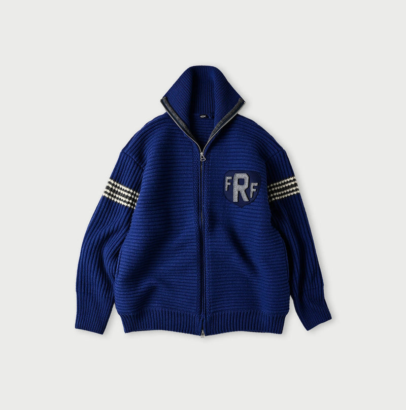 45R Rib Felted Wool Snow Blouson - Image 1