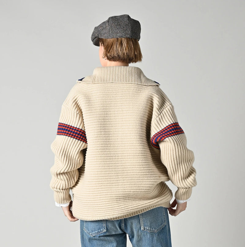 45R Rib Felted Wool Snow Blouson - Image 6