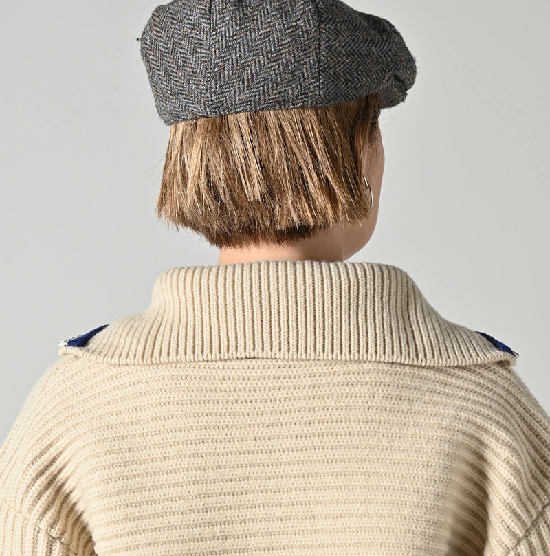 45R Rib Felted Wool Snow Blouson - Image 10