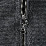 45R Rib Felted Wool Snow Blouson