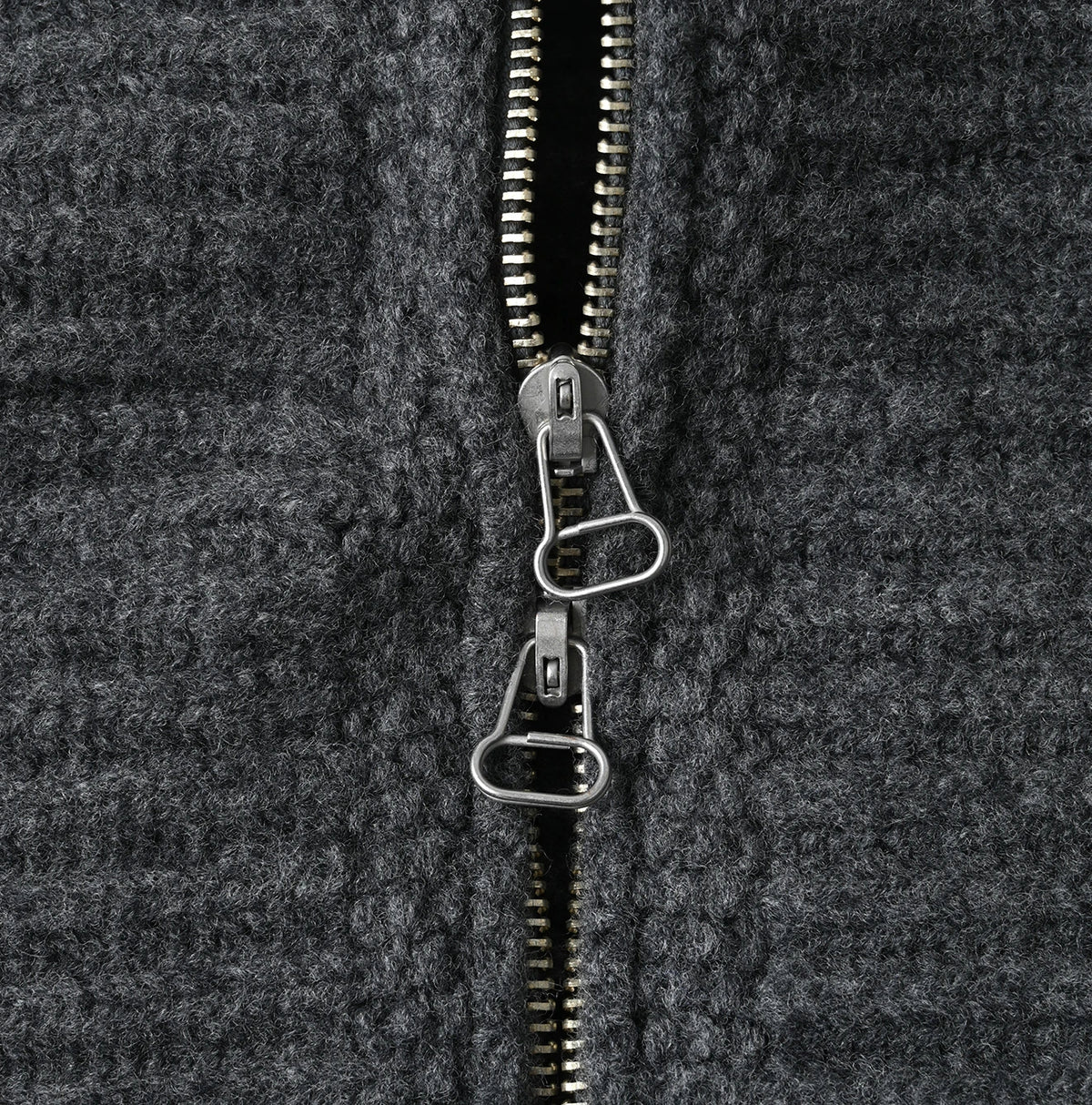 45R Rib Felted Wool Snow Blouson - Image 12