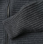 45R Rib Felted Wool Snow Blouson