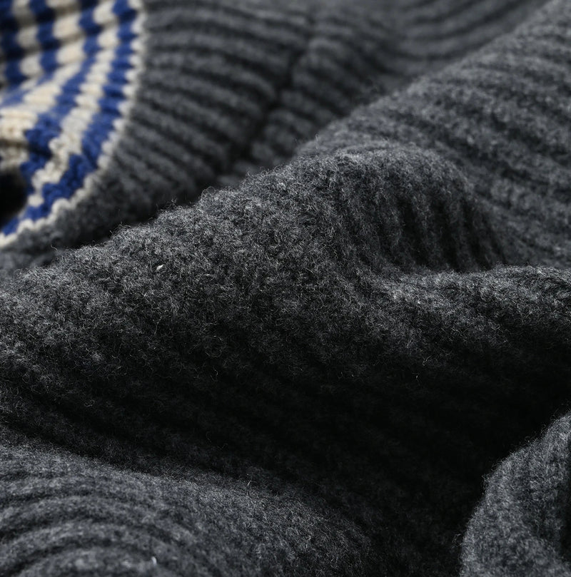45R Rib Felted Wool Snow Blouson - Image 15